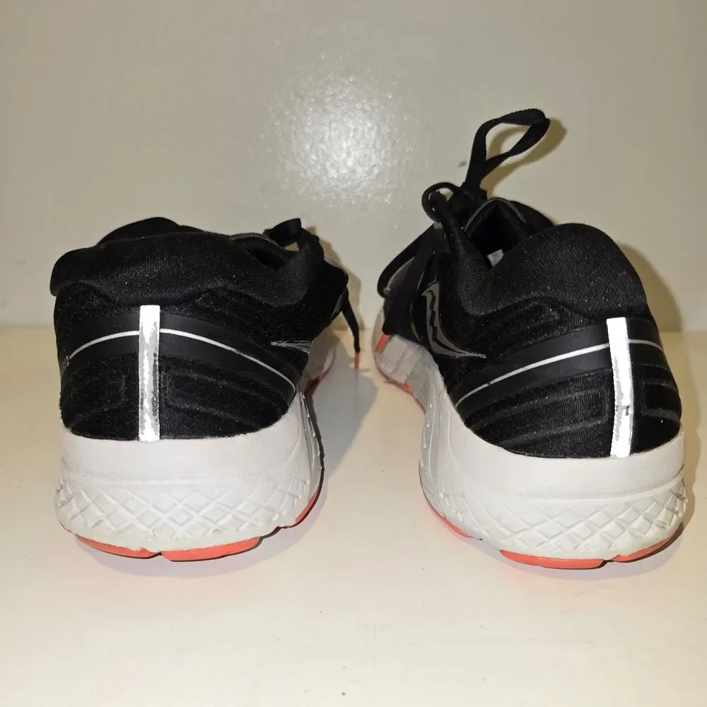 Saucony Mens Guide ISO S20464-3 Black Running Shoes Sneakers Size 12